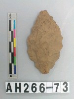 藏品(帶鋌打製石鏃)的圖片